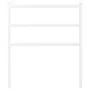 Cabecero de metal blanco 80 cm de , Cabeceros y pies de cama - Ref: Foro24-355441, Precio: 21,53 €, Descuento: %