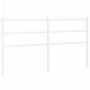 White metal headboard 150 cm by , Headboards and footboards - Ref: Foro24-355448, Price: 27,90 €, Discount: %