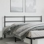 Kopfteil aus schwarzem Metall, 200 cm von , Kopf- und Fußteile - Ref: Foro24-355403, Preis: 32,26 €, Rabatt: %