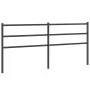 Kopfteil aus schwarzem Metall, 200 cm von , Kopf- und Fußteile - Ref: Foro24-355403, Preis: 31,77 €, Rabatt: %