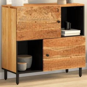 Massivholz-Nebenschrank aus Akazie, 80x33x75 cm. von , Sideboards - Ref: Foro24-356882, Preis: 162,67 €, Rabatt: %