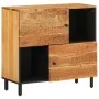 Massivholz-Nebenschrank aus Akazie, 80x33x75 cm. von , Sideboards - Ref: Foro24-356882, Preis: 162,67 €, Rabatt: %