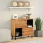 Massivholz-Nebenschrank aus Akazie, 80x33x75 cm. von , Sideboards - Ref: Foro24-356882, Preis: 162,67 €, Rabatt: %