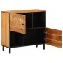 Massivholz-Nebenschrank aus Akazie, 80x33x75 cm. von , Sideboards - Ref: Foro24-356882, Preis: 162,67 €, Rabatt: %