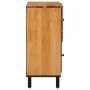 Massivholz-Nebenschrank aus Akazie, 80x33x75 cm. von , Sideboards - Ref: Foro24-356882, Preis: 162,67 €, Rabatt: %