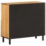 Massivholz-Nebenschrank aus Akazie, 80x33x75 cm. von , Sideboards - Ref: Foro24-356882, Preis: 162,67 €, Rabatt: %