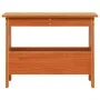 Banco de recibidor madera maciza pino marrón cera 60x28x45 cm by , Benches for halls and storage - Ref: Foro24-837387, Price:...