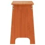Banco de recibidor madera maciza pino marrón cera 60x28x45 cm by , Benches for halls and storage - Ref: Foro24-837387, Price:...