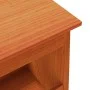 Banco de recibidor madera maciza pino marrón cera 60x28x45 cm by , Benches for halls and storage - Ref: Foro24-837387, Price:...
