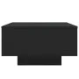 Mesa de centro con luces LED negro 55x55x31 cm by , Coffee table - Ref: Foro24-836575, Price: 55,95 €, Discount: %