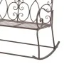 Aged brown metal garden bench 104 cm by vidaXL, garden benches - Ref: Foro24-45437, Price: 151,01 €, Discount: %