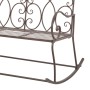 Gartenbank aus gealtertem braunem Metall, 104 cm von vidaXL, Gartenbänke - Ref: Foro24-45437, Preis: 154,12 €, Rabatt: %