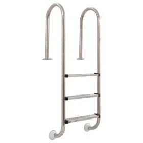 3-stufige Poolleiter Edelstahl 304 120 cm von vidaXL, Pooltreppen und Rampen - Ref: Foro24-91759, Preis: 186,17 €, Rabatt: %