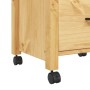 Carrito de cocina MONZA madera maciza de pino 48x40x90 cm