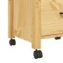 Küchenwagen MONZA aus massivem Kiefernholz 48x40x90 cm von , Küchen- und Speisewagen - Ref: Foro24-376082, Preis: 99,64 €, Ra...