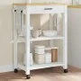 Küchenwagen MONZA aus massivem Kiefernholz 60x40x90 cm von , Küchen- und Speisewagen - Ref: Foro24-376096, Preis: 101,83 €, R...