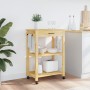 Carrito de cocina MONZA madera maciza de pino 60x40x90 cm de , Carros de cocina y comedor - Ref: Foro24-376094, Precio: 119,0...