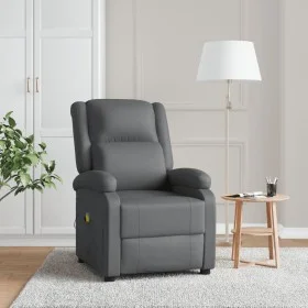 Sillón de masaje de cuero sintético gris antracita de , Sillones de masaje eléctricos - Ref: Foro24-348464, Precio: 232,34 €,...