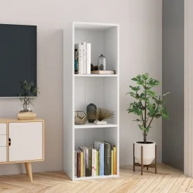 Bücherregal/TV-Schrank aus Sperrholz 36x30x114cm von , Bücherregale und Regale - Ref: Foro24-800135, Preis: 46,55 €, Rabatt: %