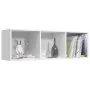 Estantería de libros/mueble TV madera contrachapada 36x30x114cm de , Librerías y estanterías - Ref: Foro24-800135, Precio: 46...