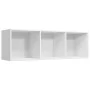 Bücherregal/TV-Schrank aus Sperrholz 36x30x114cm von , Bücherregale und Regale - Ref: Foro24-800135, Preis: 46,29 €, Rabatt: %