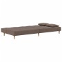 Zweiplätziges Schlafsofa mit zwei Kissen, grauer Taupe-Stoff. von , Sofas - Ref: Foro24-375798, Preis: 251,26 €, Rabatt: %