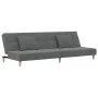 Zweiplätziges Schlafsofa mit zwei dunkelgrauen Kissen. von , Sofas - Ref: Foro24-375793, Preis: 250,31 €, Rabatt: %