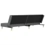 Zweiplätziges Schlafsofa mit zwei dunkelgrauen Kissen. von , Sofas - Ref: Foro24-375793, Preis: 250,31 €, Rabatt: %