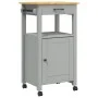 Carrito de cocina MONZA madera maciza de pino 48x40x90 cm by , Kitchen and dining carts - Ref: Foro24-376089, Price: 117,58 €...