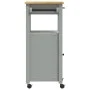 Küchenwagen MONZA aus massivem Kiefernholz 48x40x90 cm von , Küchen- und Speisewagen - Ref: Foro24-376089, Preis: 115,48 €, R...
