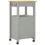 Küchenwagen MONZA aus massivem Kiefernholz 48x40x90 cm von , Küchen- und Speisewagen - Ref: Foro24-376089, Preis: 115,48 €, R...