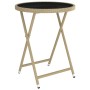 Garten-Essgruppe, 5-teilig, synthetisches Rattan, beige, gehärtetes Glas von , Gartensets - Ref: Foro24-3058390, Preis: 256,4...