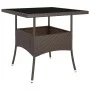 Garden dining set 5 pieces brown synthetic rattan by , Garden sets - Ref: Foro24-3058331, Price: 318,88 €, Discount: %