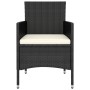 Juego de muebles de jardín 5 piezas ratán sintético negro de , Conjuntos de jardín - Ref: Foro24-3058468, Precio: 241,10 €, D...