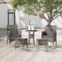 5-teiliges Gartenmöbel-Set aus grauem synthetischem Rattan von , Gartensets - Ref: Foro24-3058475, Preis: 255,71 €, Rabatt: %