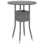 5-teiliges Gartenmöbel-Set aus grauem synthetischem Rattan von , Gartensets - Ref: Foro24-3058475, Preis: 257,39 €, Rabatt: %