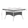 Garden dining set 5 pieces synthetic rattan and black acacia wood by , Garden sets - Ref: Foro24-3058352, Price: 502,60 €, Di...