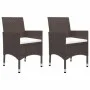 Juego de comedor de jardín de 5 piezas marrón de , Conjuntos de jardín - Ref: Foro24-3068746, Precio: 349,36 €, Descuento: %