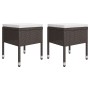 Brown 5-Piece Garden Dining Set by , Garden sets - Ref: Foro24-3068746, Price: 372,11 €, Discount: %