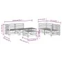 Gartenmöbel-Set 6-teilig aus imprägniertem Kiefernholz von , Gartensets - Ref: Foro24-3186206, Preis: 348,70 €, Rabatt: %