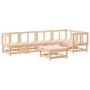 Gartenmöbel-Set 6-teilig aus massivem Kiefernholz von , Gartensets - Ref: Foro24-3186445, Preis: 278,11 €, Rabatt: %