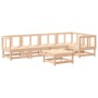Gartenmöbel-Set 6-teilig aus massivem Kiefernholz von , Gartensets - Ref: Foro24-3186445, Preis: 285,37 €, Rabatt: %