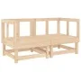 Gartenmöbel-Set 6-teilig aus massivem Kiefernholz von , Gartensets - Ref: Foro24-3186445, Preis: 278,11 €, Rabatt: %
