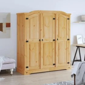 Schrank aus mexikanischem Kiefernholz im Corona-Stil mit 3 Türen von , Kleiderschränke - Ref: Foro24-243733, Preis: 546,53 €,...