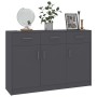 Graues Sperrholz-Sideboard 110x30x75 cm von , Sideboards - Ref: Foro24-800704, Preis: 127,78 €, Rabatt: %
