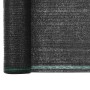 Toldo para pista de tenis HDPE 1,2x100 m negro de vidaXL, Redes de tenis - Ref: Foro24-45263, Precio: 69,48 €, Descuento: %