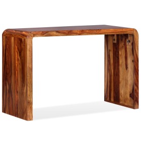 Aparador/escritorio madera maciza de sheesham marrón