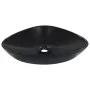 Lavabo 58,5x39x14 cm cerámica negro de vidaXL, Lavabos - Ref: Foro24-143902, Precio: 74,80 €, Descuento: %