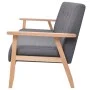 3 seater sofa in dark gray fabric by , Sofas - Ref: Foro24-244653, Price: 284,54 €, Discount: %