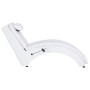 Massage couch with white synthetic leather pillow by , Daybeds - Ref: Foro24-281345, Price: 250,59 €, Discount: %